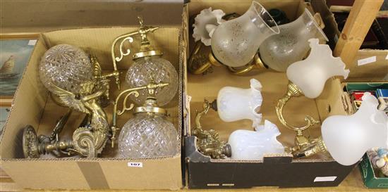 Quantity of Christopher Wray lamps